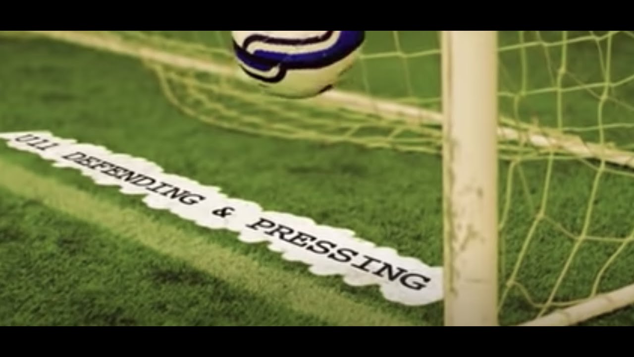 Soccer Drill: Defending & Pressing (U11)
