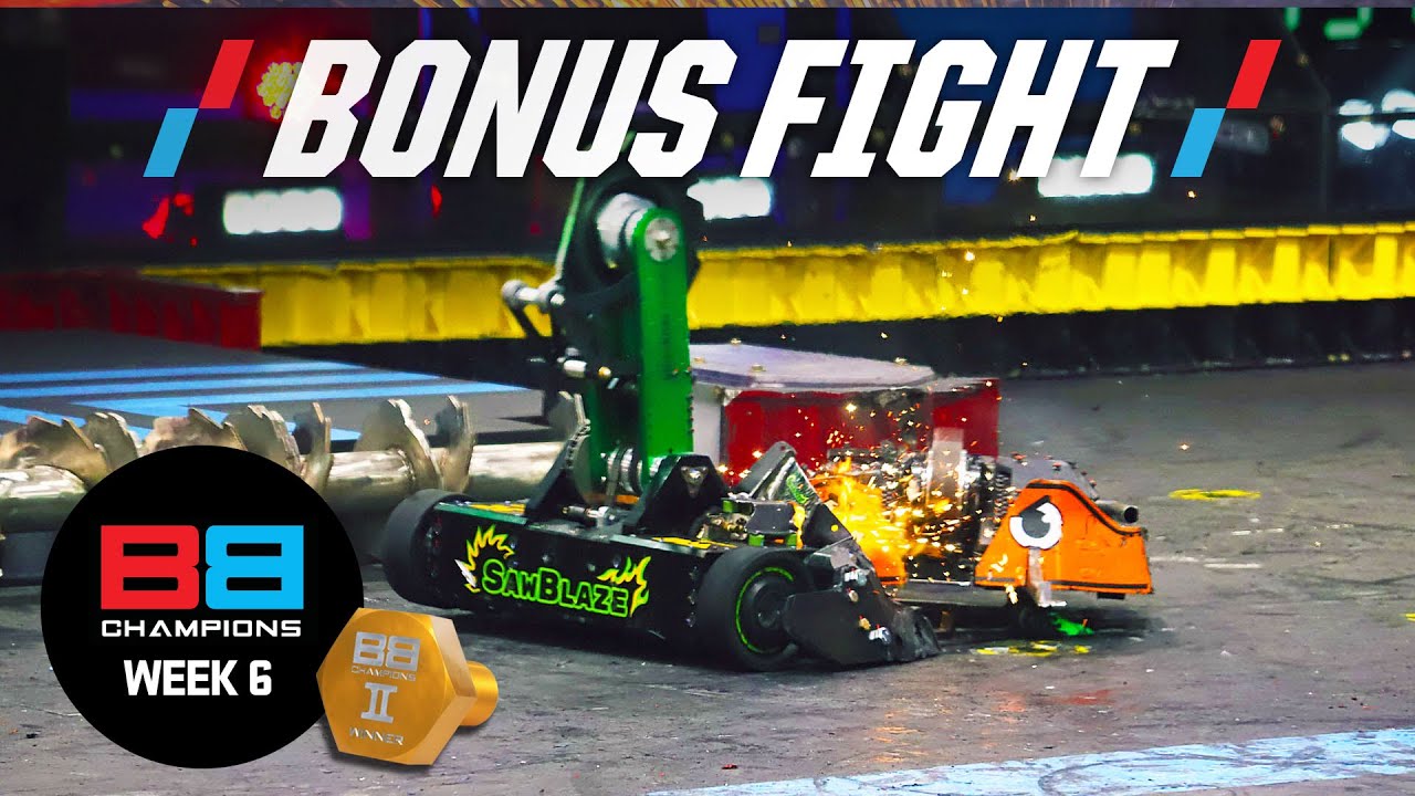 Mayhem! Controversy Rocks the Semi-Final! | SawBlaze vs. Tantrum | BattleBots
