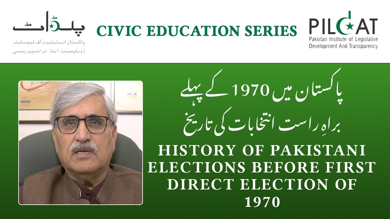 History of Pakistani Elections Before First Direct Election Of 1970