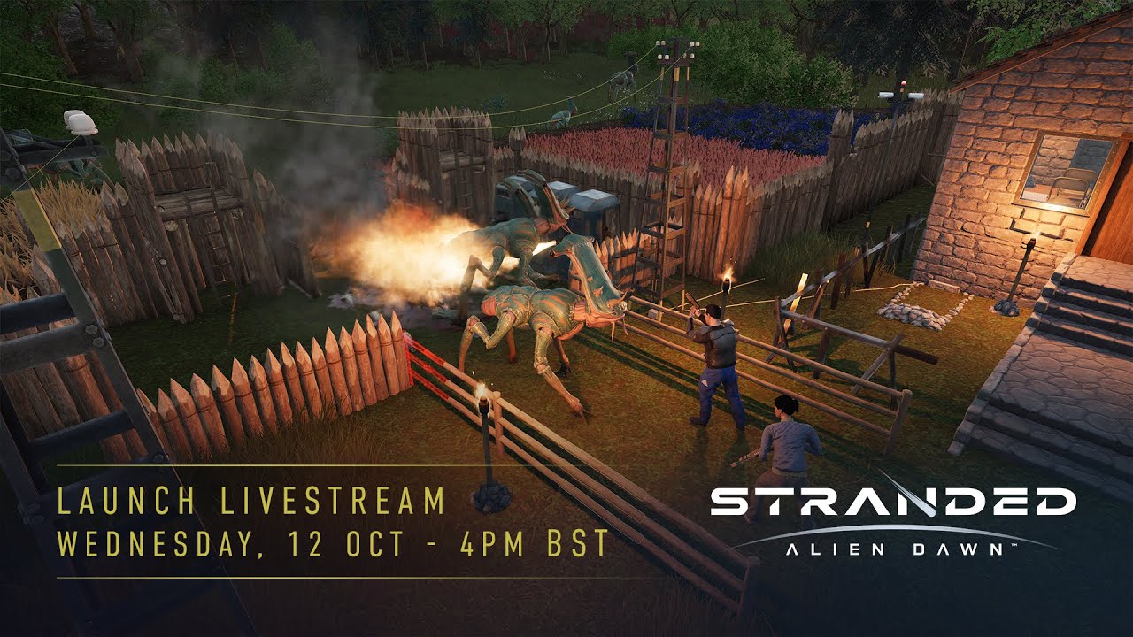 Stranded: Alien Dawn | Launch Livestream | With Haemimont Games