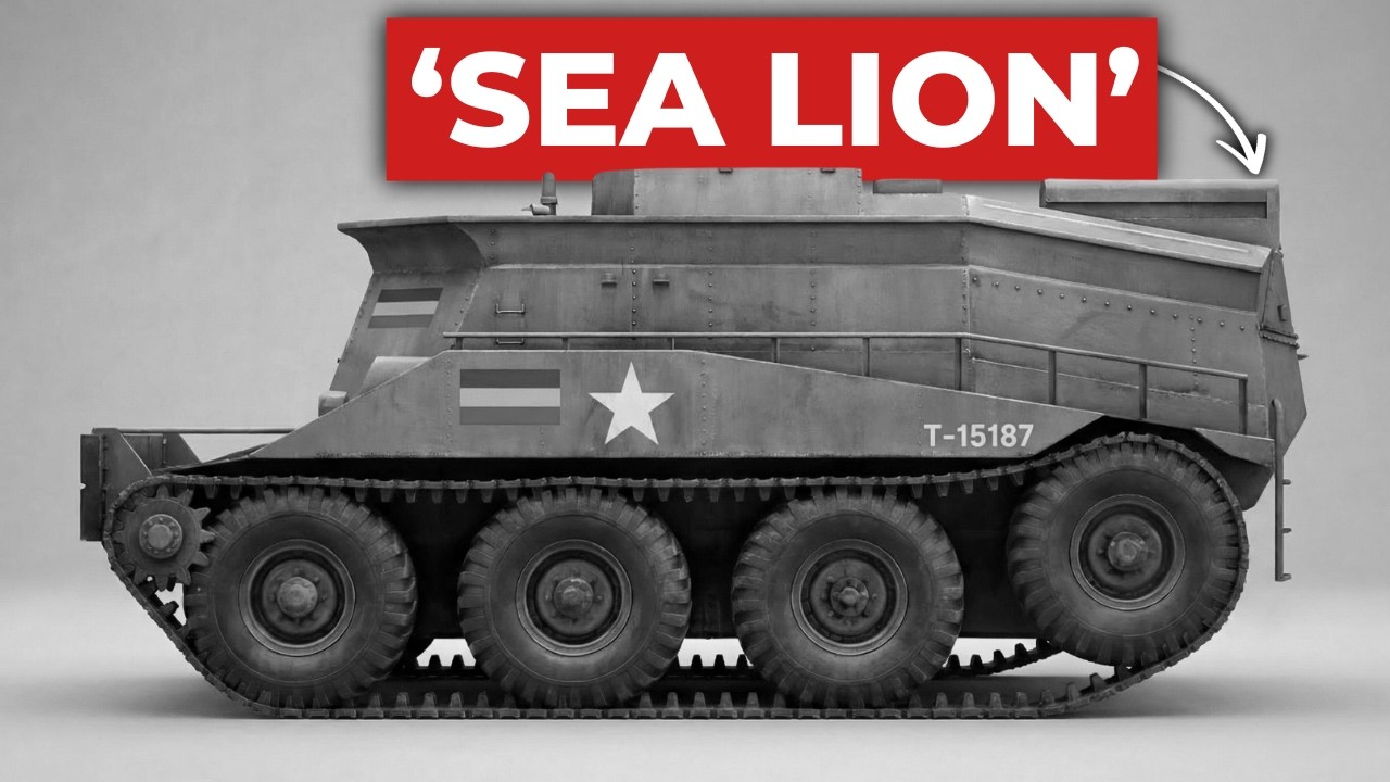 The 'Armless' British Tank That Saved D-Day By Pushing Drowned Vehicles Off The Beach
