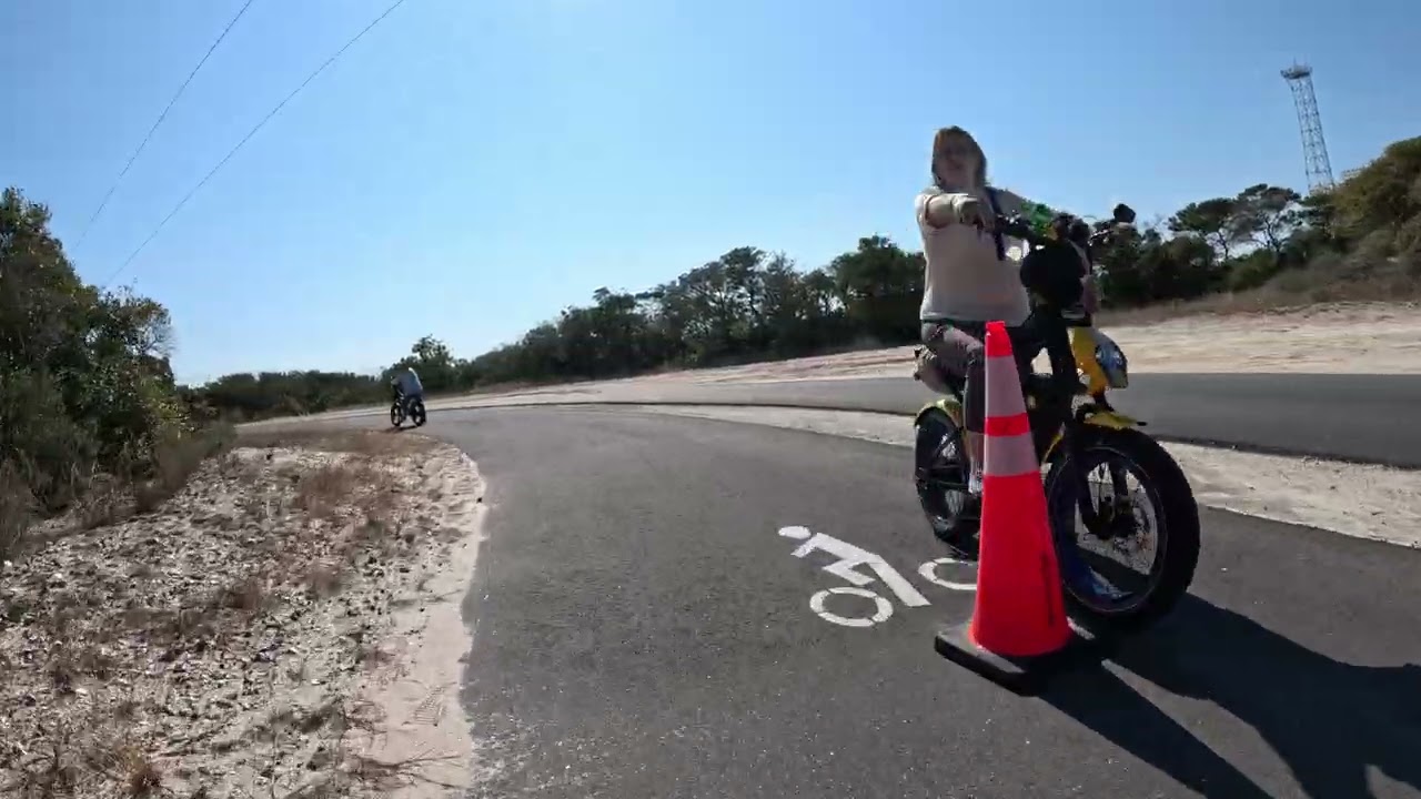 St. Andrews Park ebiking 