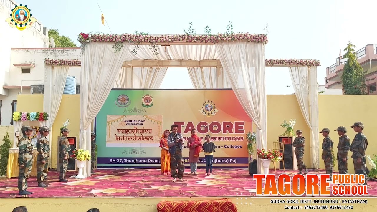 Operation Sindoor | Best Student Performance on Songs & Act  Annual Function Smart School GudhaGorji