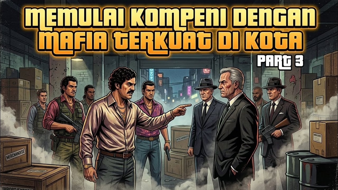 MEMULAI KOMPENI KEPADA MAFIA TERKUAT! | MONOPOLI JALUR KOKAIN KOTA - GTA SAMP #PART3 END