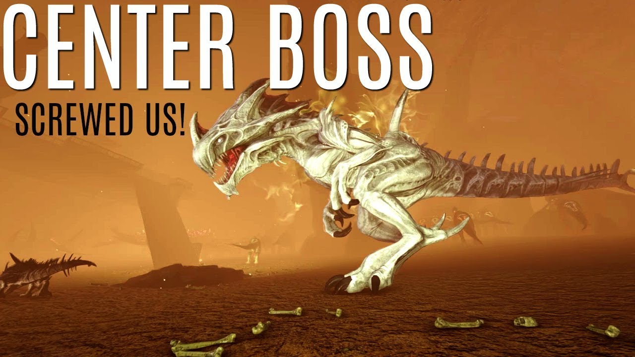 CENTER BOSS PROBLEM and 180 Tek Stego! - Official 6 Man Tribes - ARK Survival