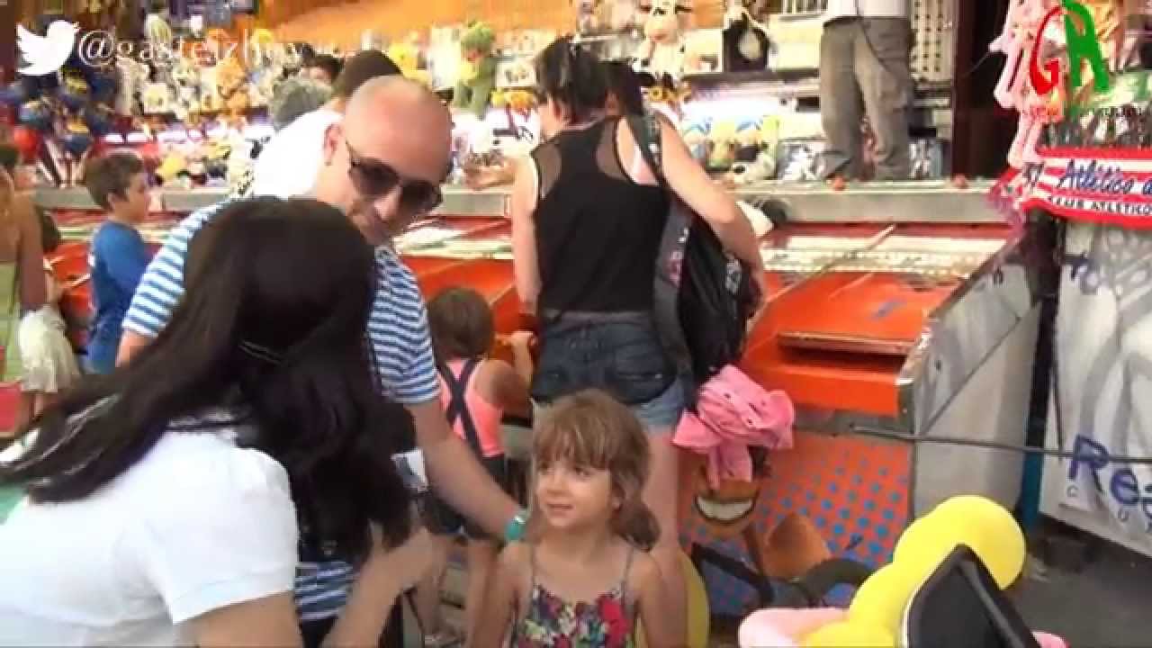 Barracas en Fiestas de Vitoria-Gasteiz. La Blanca 2014. Recinto de Mendizabala