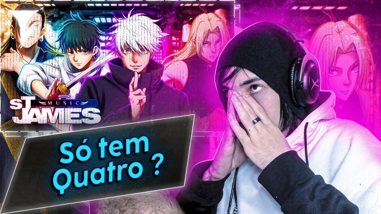 (Achei que tinha mais) REACT Grau Especial (Jujutsu Kaisen) | St James ft. Blxck, Anny & Daarui