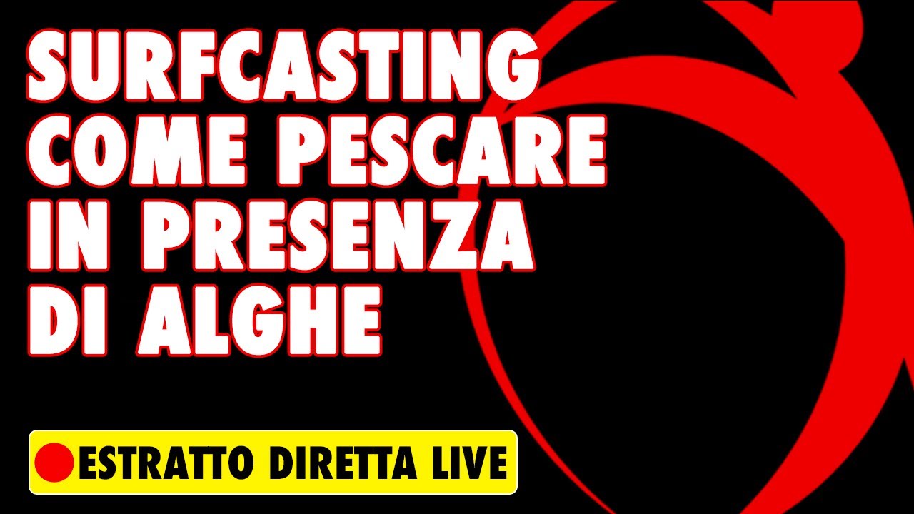 Affrontare la Pesca a SurfCasting con Alghe