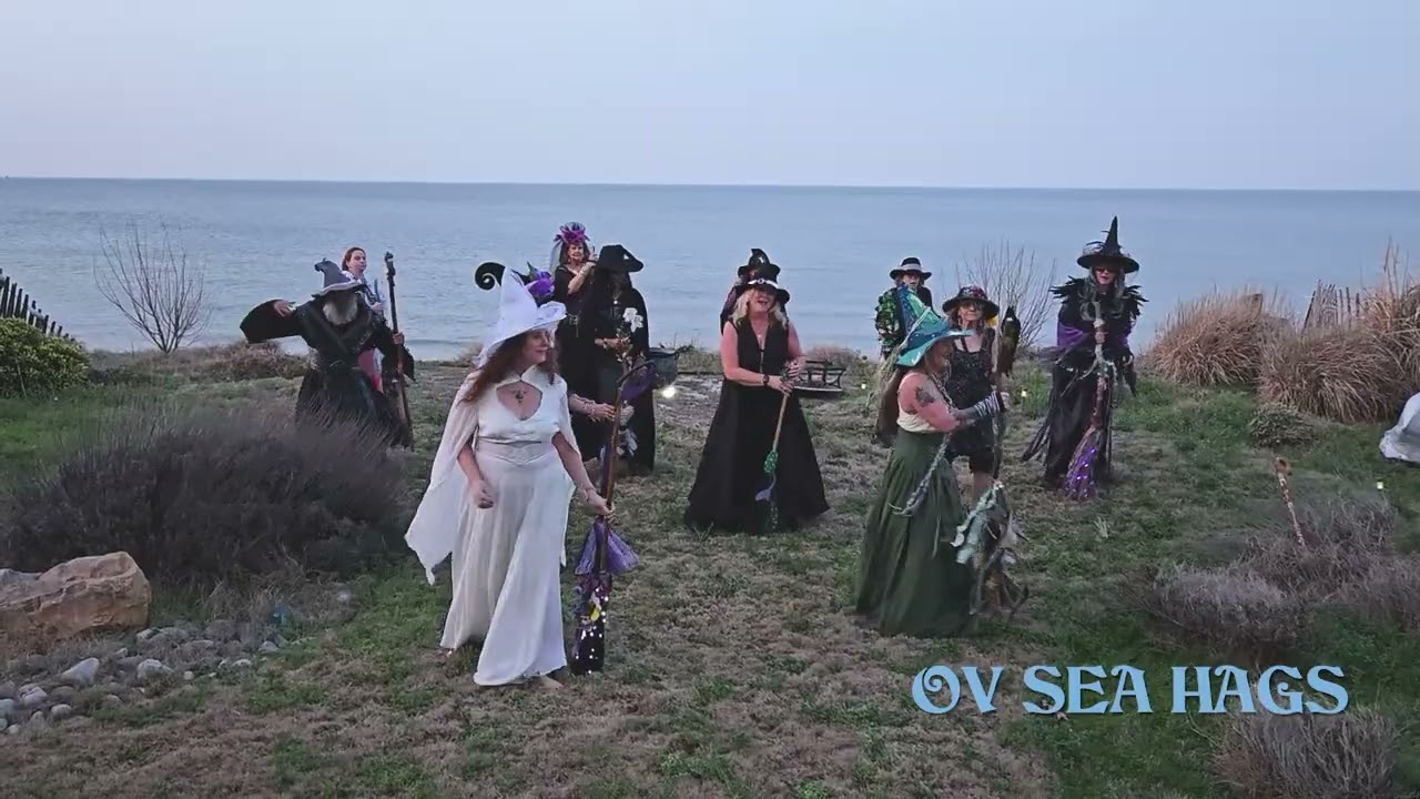 Wolfshäger Hexenbrut broom dance for walpurgisnacht! Ocean View, Norfolk VA 