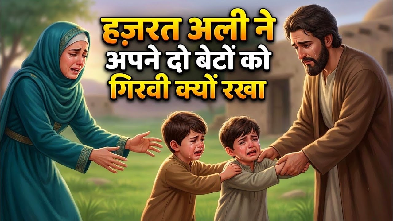 बीबी फ़ातिमा ने अपने बेटों को गिरवी क्यों रखा| हज़रत अली की ऐसी दुआ कि रात में फिर से सूरज निकल आया!