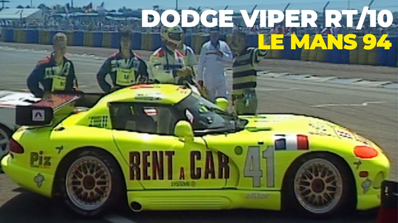 3.2.1..MOTEUR #34 | Dodge Viper n°41 | Le Mans 1994