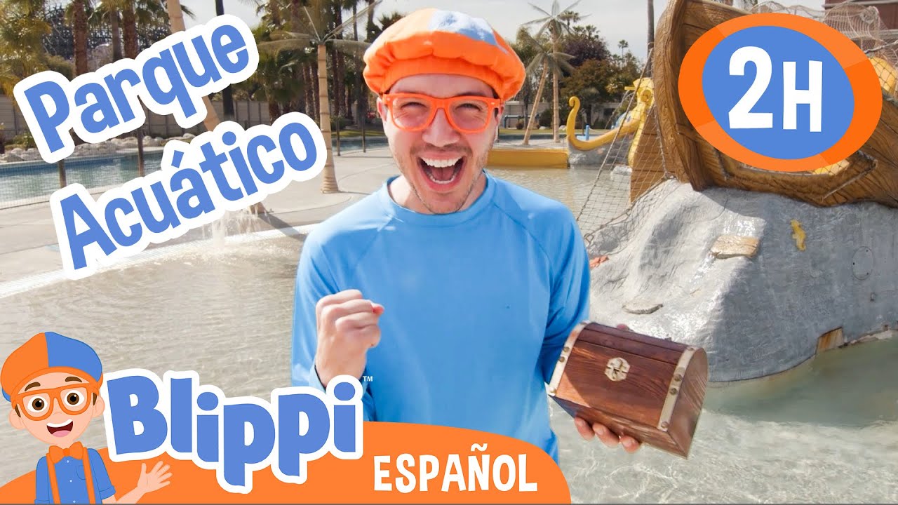 Blippi explora un parque acuático | Aprende con Blippi | Videos educativos para niños