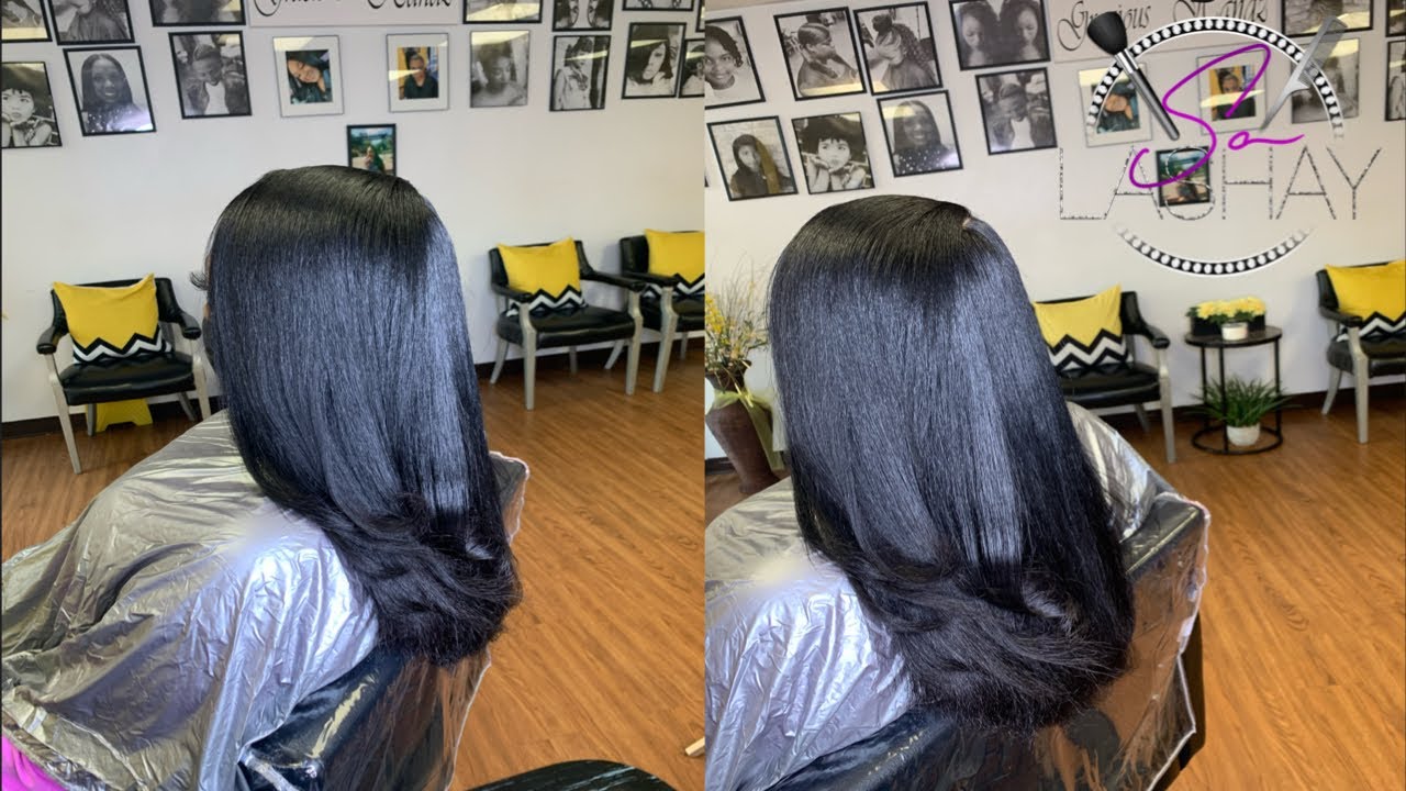 HOW TO DO A SILK PRESS/LONG HAIR 😍🔥