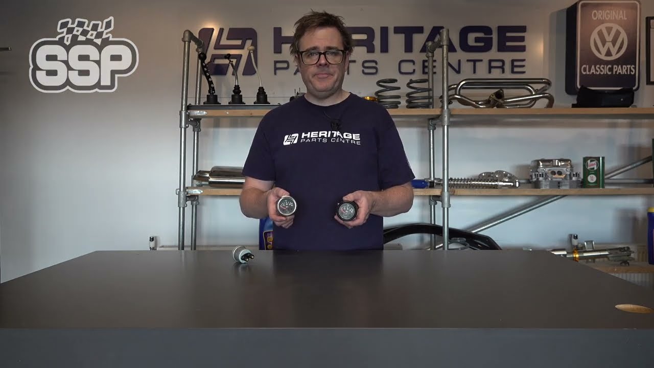 SSP Oil Pressure Gauges | Heritage Parts Centre Product Video