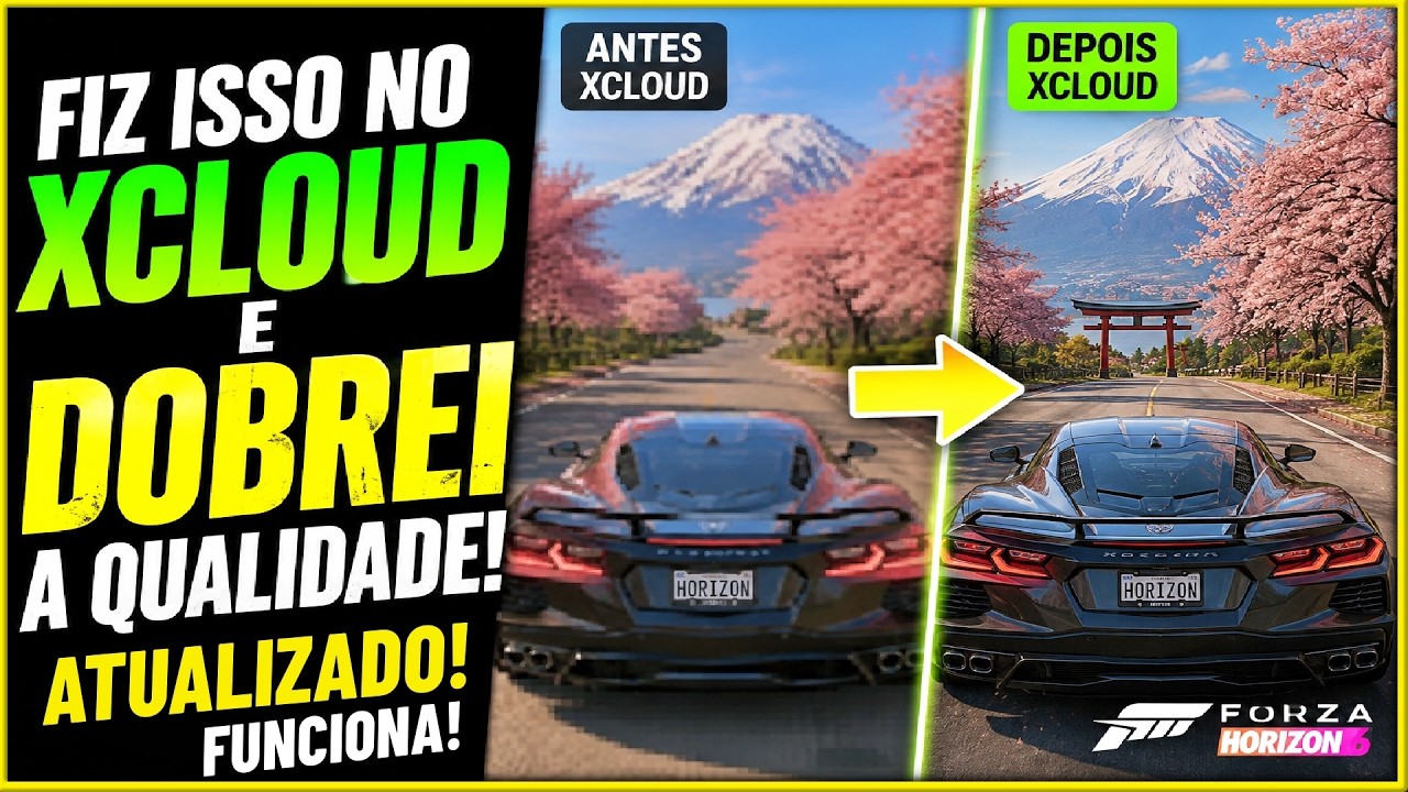 ATUALIZADO e que Funciona! Como Melhorar a Qualidade do XCLOUD