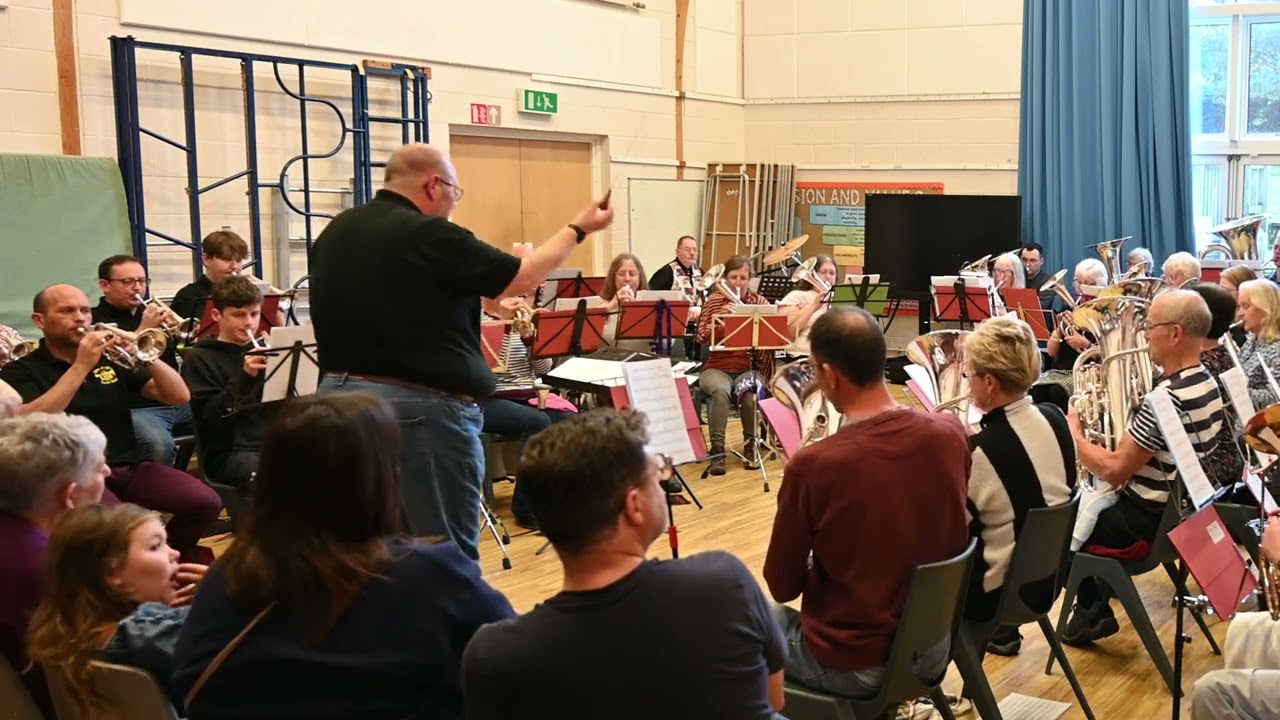 Lyme Regis Town Band & Friends Perform at Charmouth Primary School