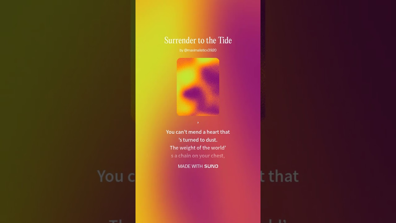 Surrender to the Tide