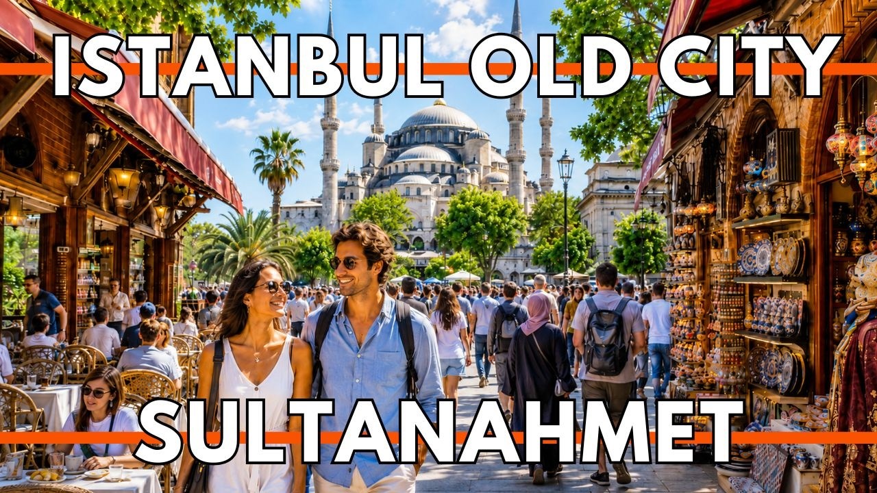 ISTANBUL TURKEY 2026 4K WALKING TOUR | Sultanahmet, Blue Mosque, Bazaars & Tourist Crowds