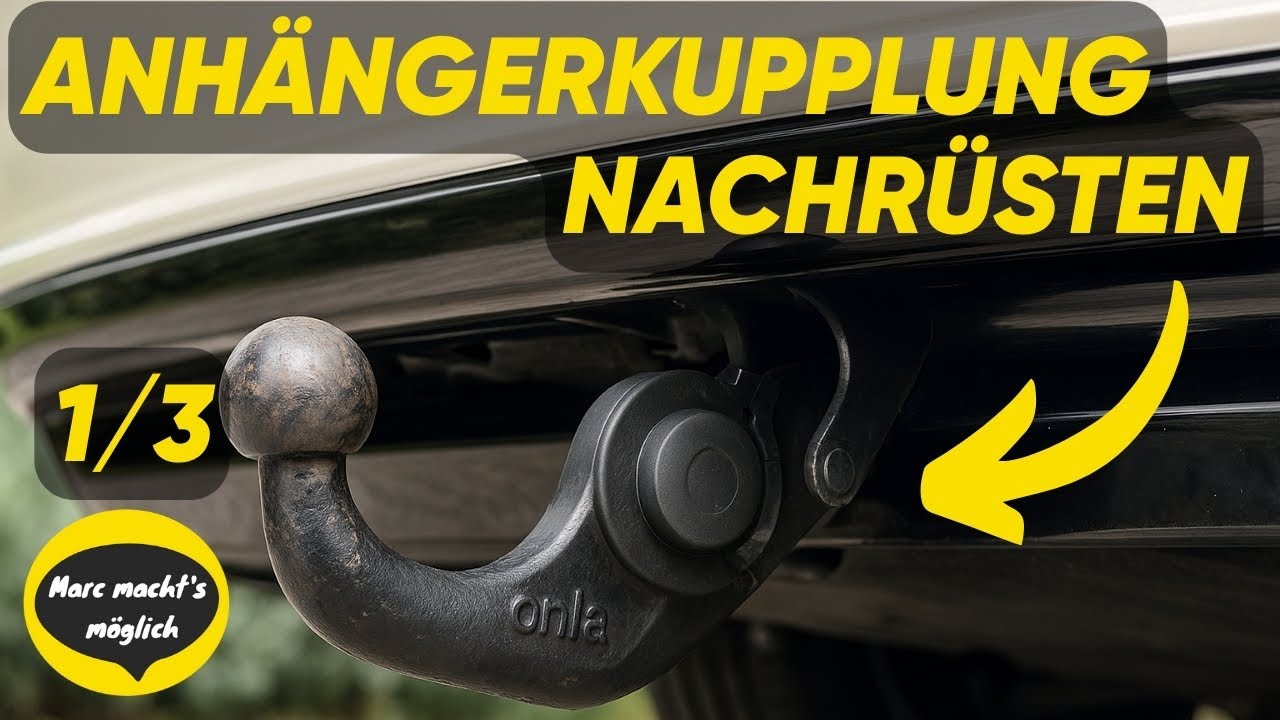 TEIL 1 | Nachrüstung elektrisch schwenkbare Anhängerkupplung AHK | VW Passat 3G B8 | die Grundlagen