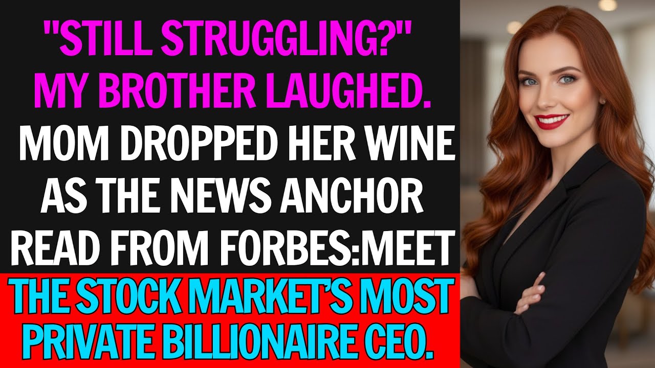 At Christmas Dinner, Brother Said ‘Still Struggling?’ — Then Forbes Named Me The New CEO.