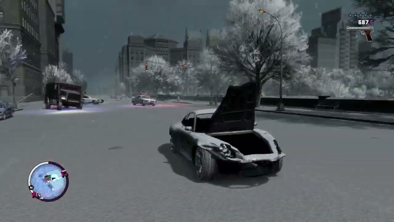 GTA IV TBoGT - 200 Subscribers Milestone + 6 Star Escape Reupload