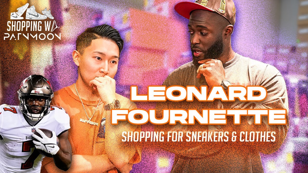 NFL Superstar Leonard Fournette Shops Sneakers & Clothes w/ Pat N Moon
