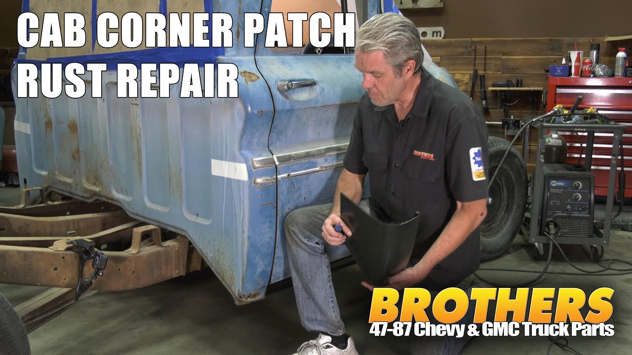 1960-66 Chevy & GMC Truck Cab Corner Repair Patch Install / Rust Repair / Metal & Body Work
