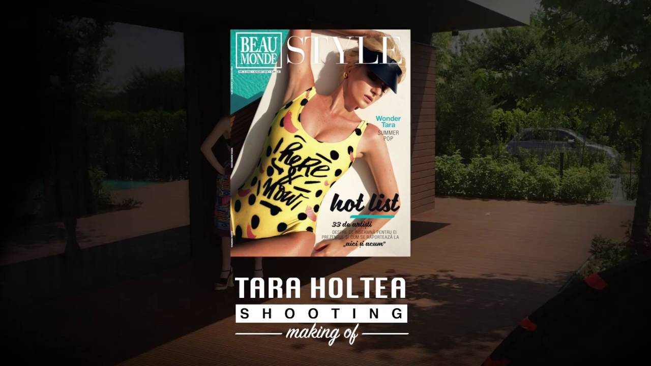 Making of BEAU MONDE Cover August 2016@ TARA HOLTEA