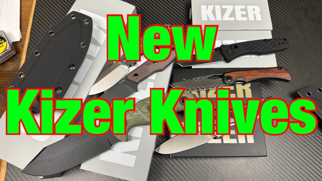 Новинки от Kizer Cutlery на февраль 2026 года.