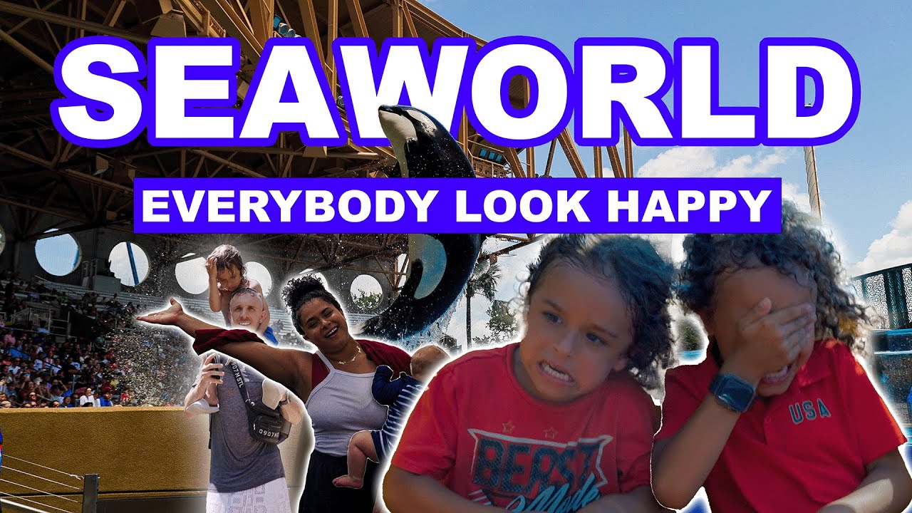 UNPLANNED VACATION | LET'S TAKE 3 KIDS TO SEAWORLD PART 2