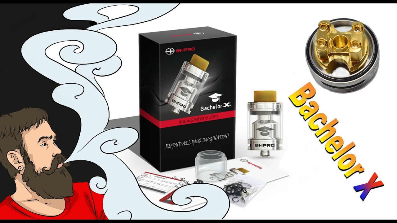 Vape обзор №233. Ehpro Bachelor X RTA от HeavenGifts