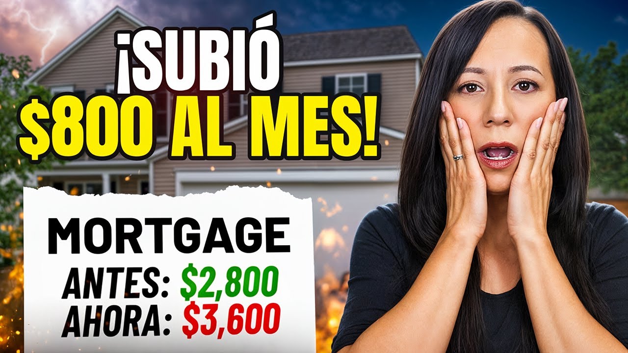 Los Pagos Hipotecarios SE DISPARAN en 2025 por Aumentos en el Escrow