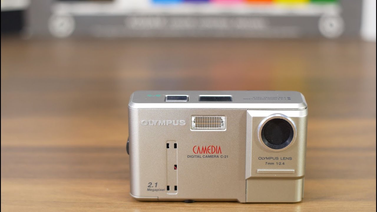 Цифровая камера Olympus Camedia C-21, 1999 г.