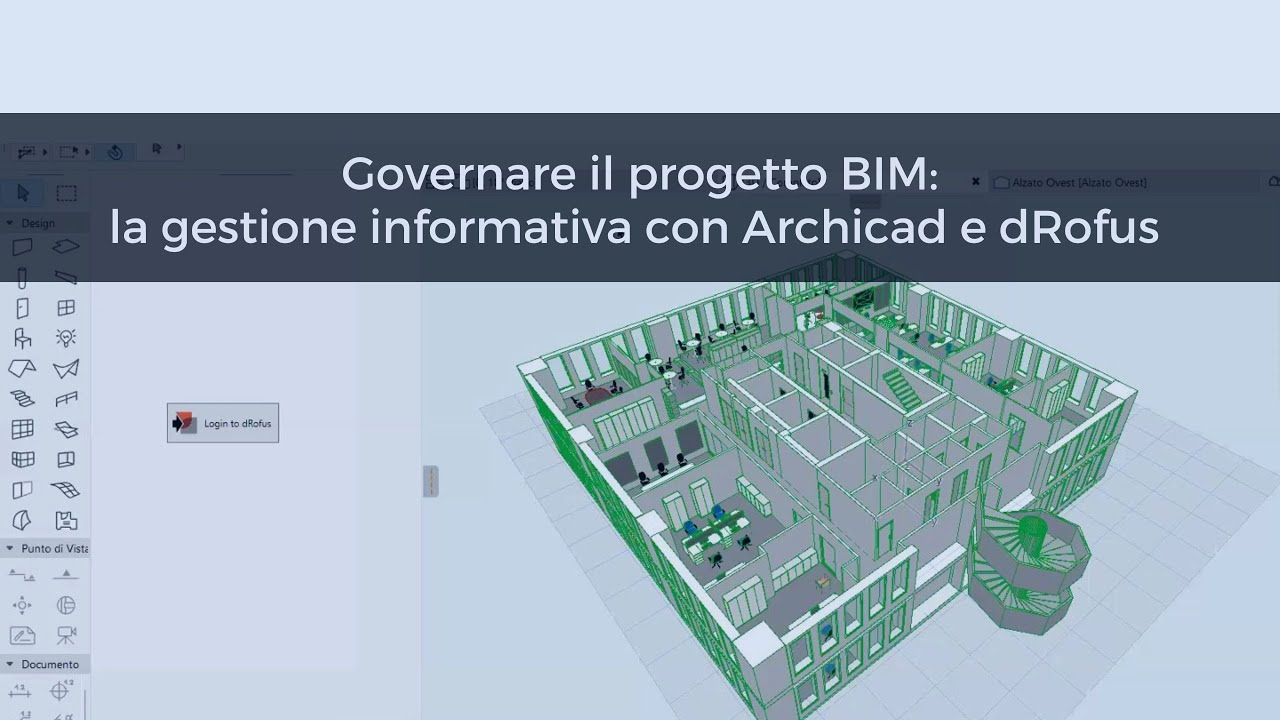 Webinar | Governare il progetto BIM la gestione informativa con Archicad e dRofus