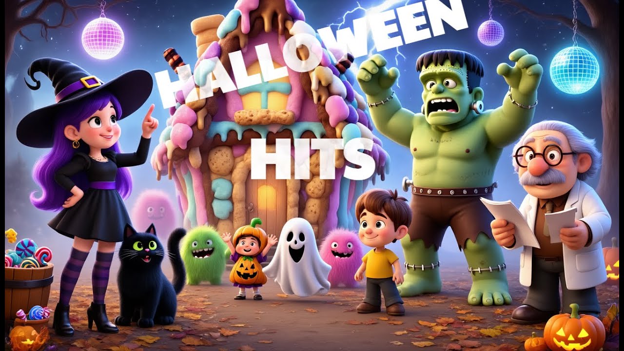 Halloween Hits för Barn 👻 – Monster, Spöken & Sagor