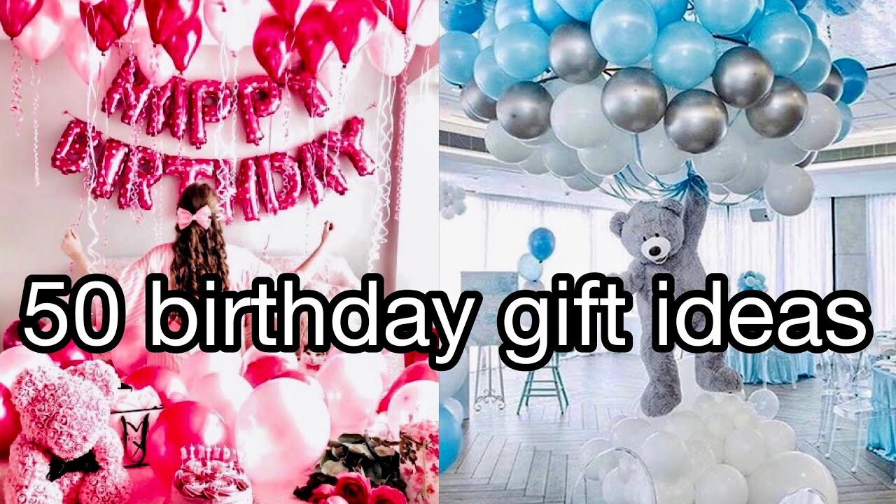 50 BEST BIRTHDAY GIFT IDEAS in 2020❤️LDR Quarantine Birthday