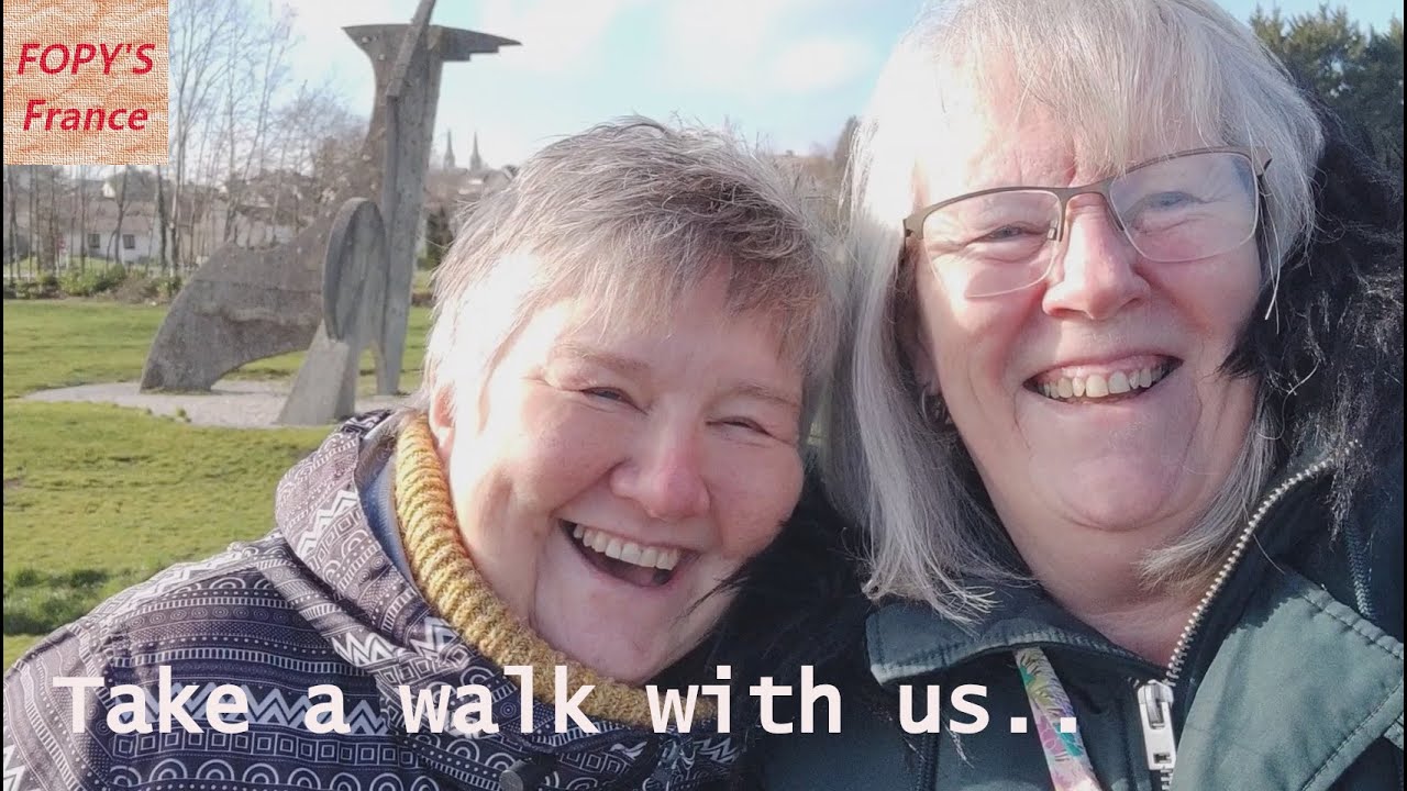Take a walk with my friend and I around Ferté Macé lake. OUR FRENCH LIFE