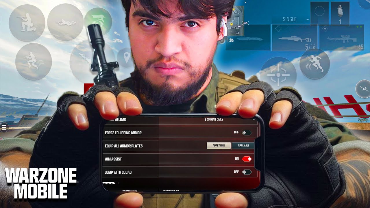 BEST WARZONE MOBILE SETTINGS FOR SEASON 3