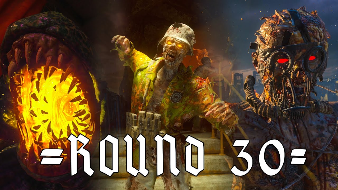 "Black Ops 3 Zombies" ROUND 30 ON EVERY MAP IN BO3 ZOMBIES