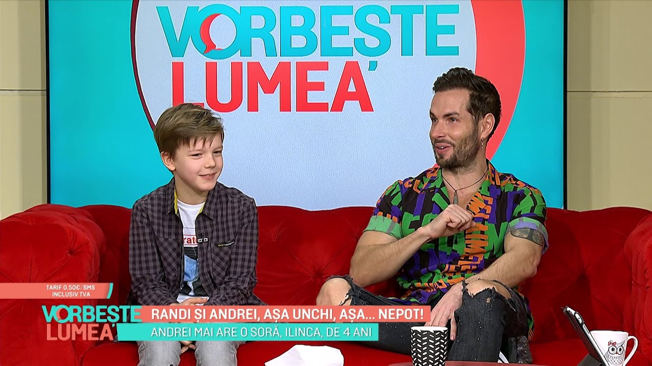 Randi și Andrei, așa unchi, așa... nepot!
