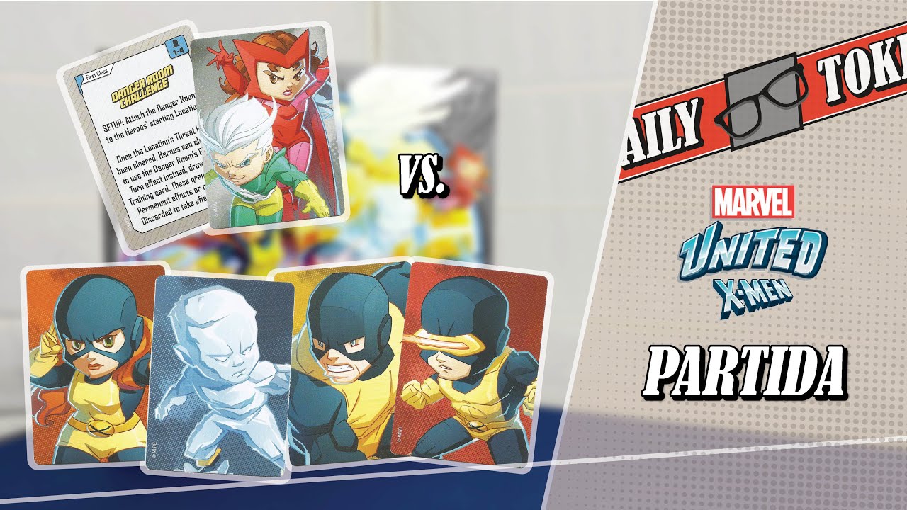 Marvel United X-Men: Bruja Escarlata y Mercurio (First Class) - Partida #29