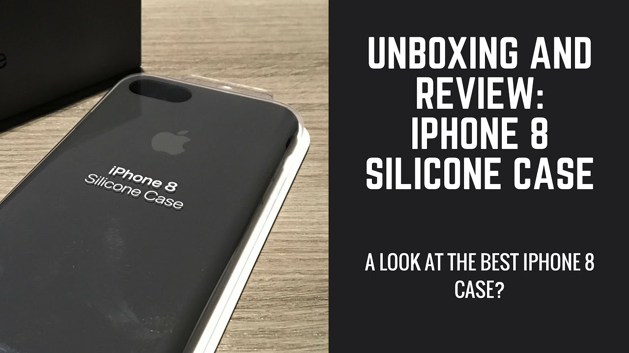 iPhone 8 Silicone Case Unboxing And Review (Best iPhone Case Ever?)