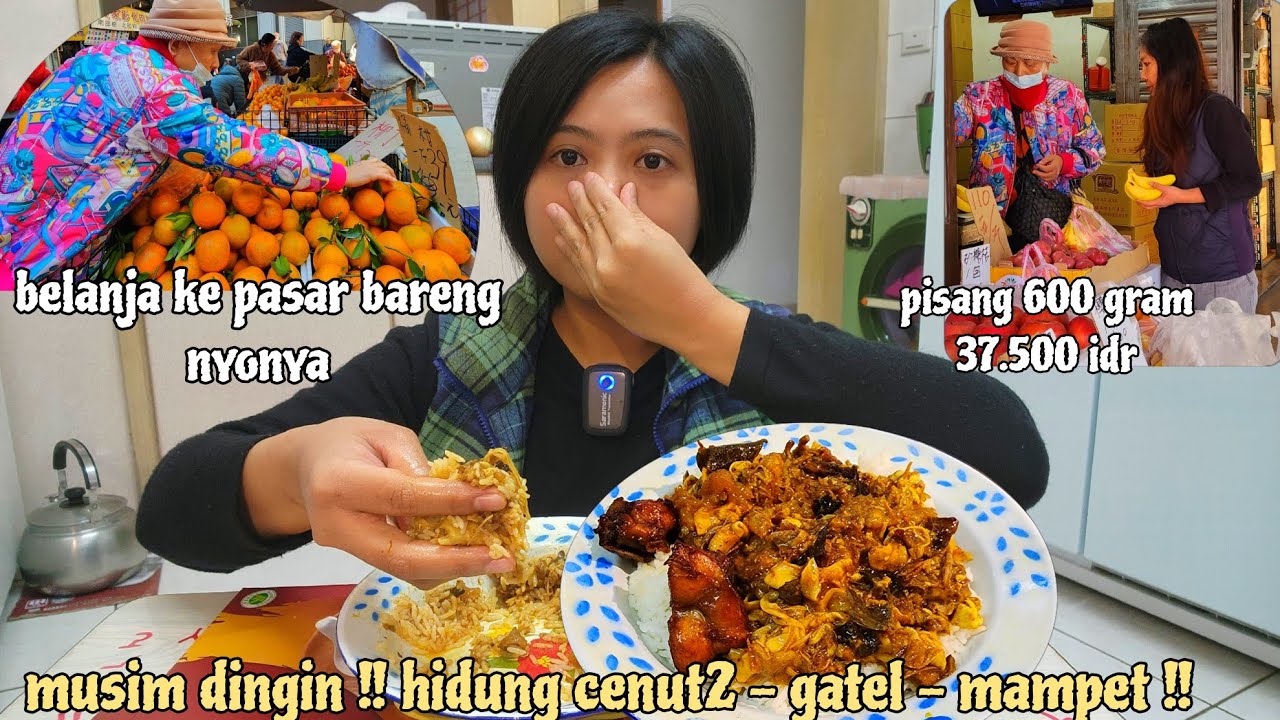 NGGAK KUAT DINGIN ‼️KE PASAR BARENG MAJIKAN SAAT BINDENG DAN MEL3R 🤣