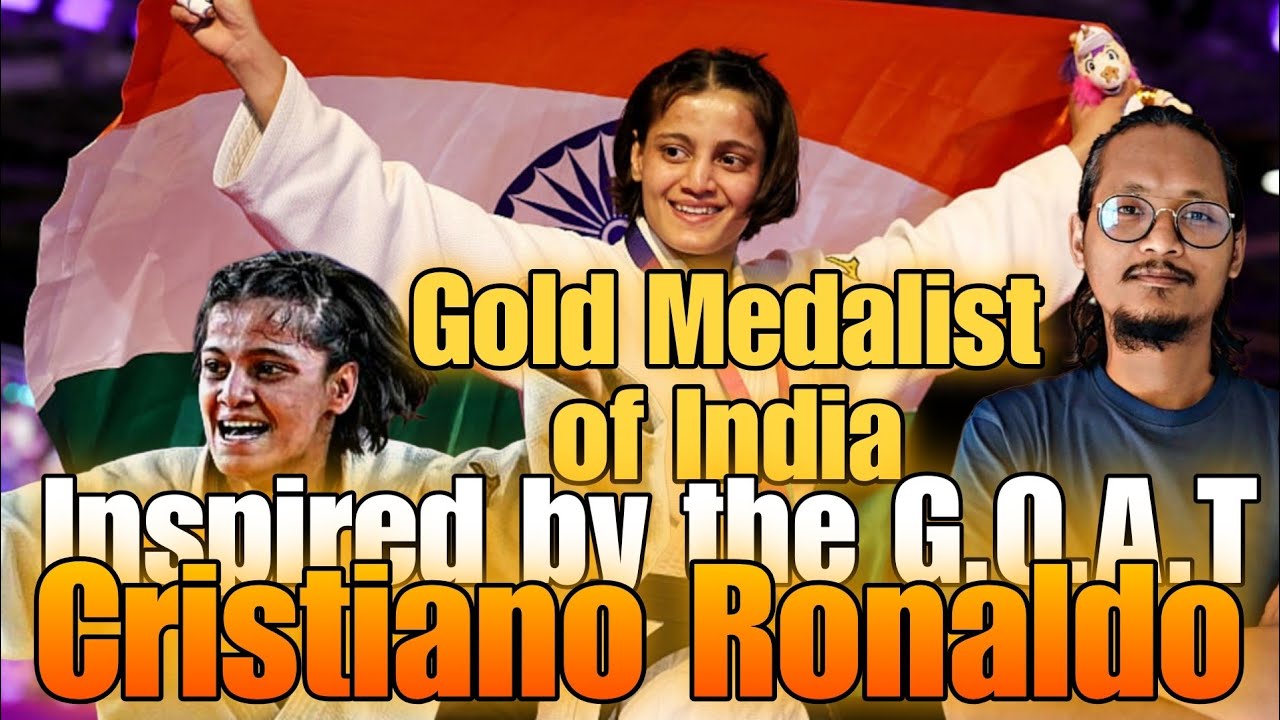 Asmita Dey INDIA A'songna CWG-2026o Gold Medal Man'e On'gipa The G.O.A.T CR7-ni saksa Fan Ong'a/