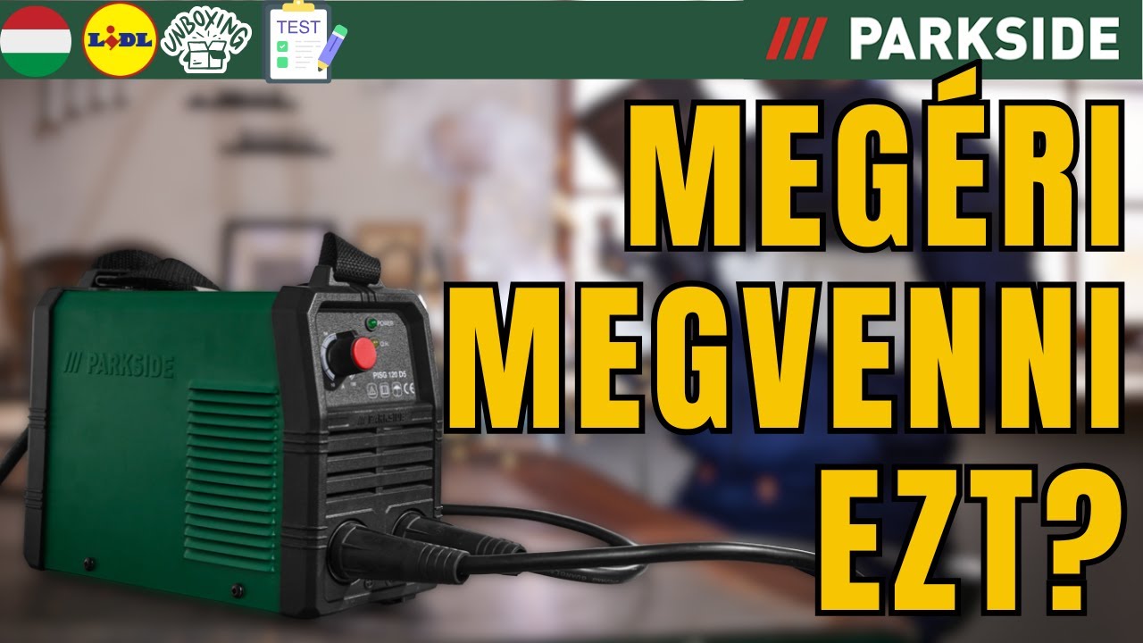 INVERTERES HEGESZTŐKÉSZÜLÉK Parkside PISG 120 D5 MAGYARORSZÁG MAGYAR LIDL