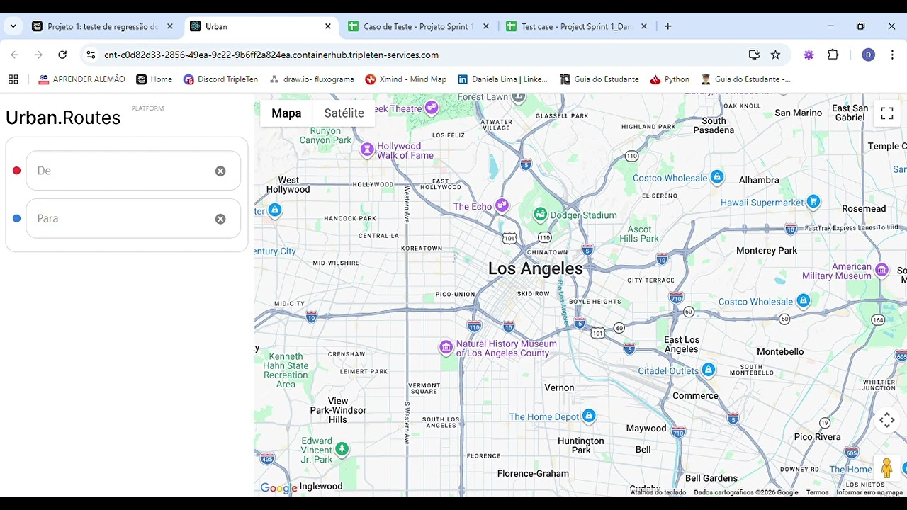 Test case - bug 5 Urban-Routes