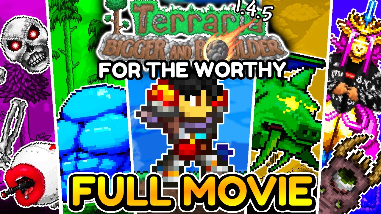 Terraria 1.4.5 LEGENDARY MODE is INSANE | A Full Terraria Movie