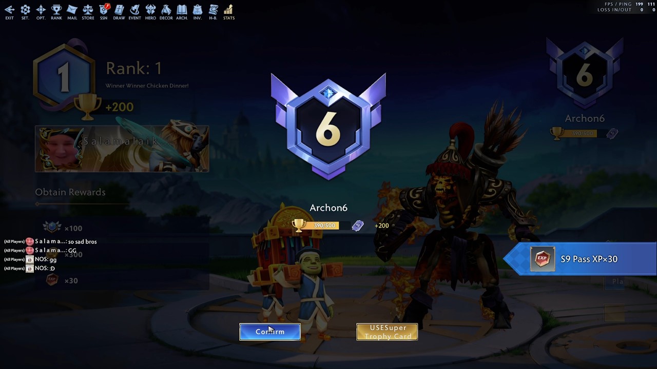 Auto Gladiators - Clinkz with Pack Rat