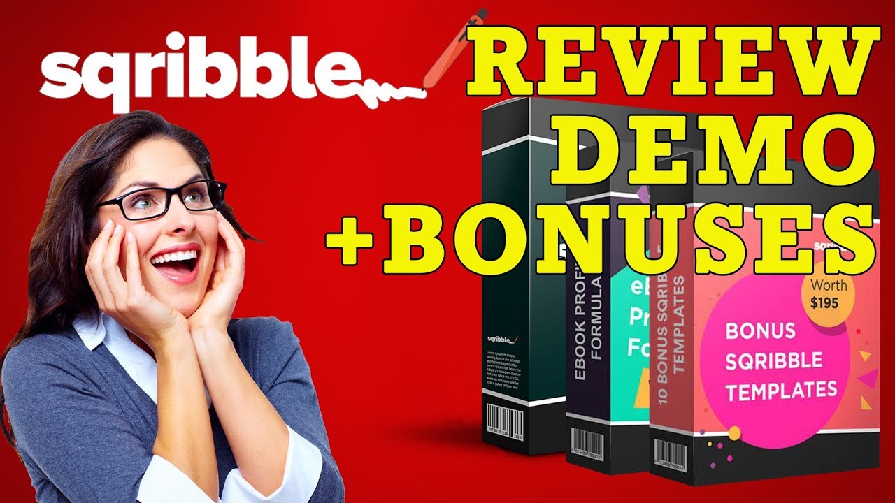 Ebook maker app - Sqribble Review & Sqribble Demo!