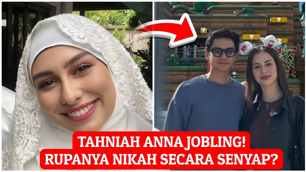 Dalam diam rupanya Anna Jobling sudah nikah?? 